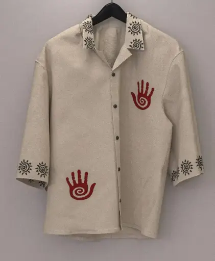 Embriodery shirt for men